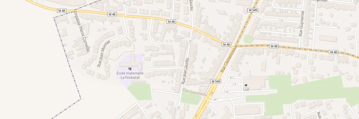 Plan du 58 Rue Jean Jaurès à Wattignies