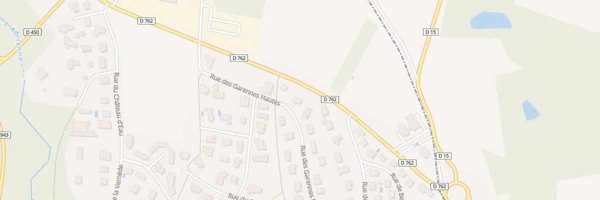 Plan du 20 Rue des Garennes Hautes à Sayat