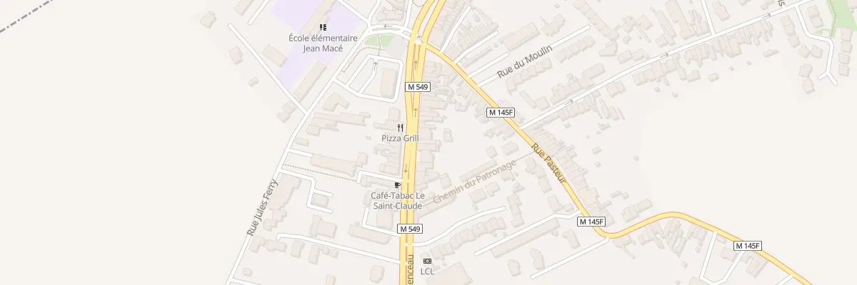 Plan du 119 Rue Clémenceau à Wattignies
