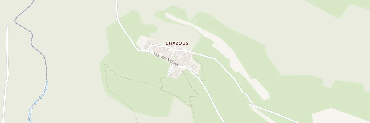 Plan du 5019 Chazoux à Montaigut-le-Blanc