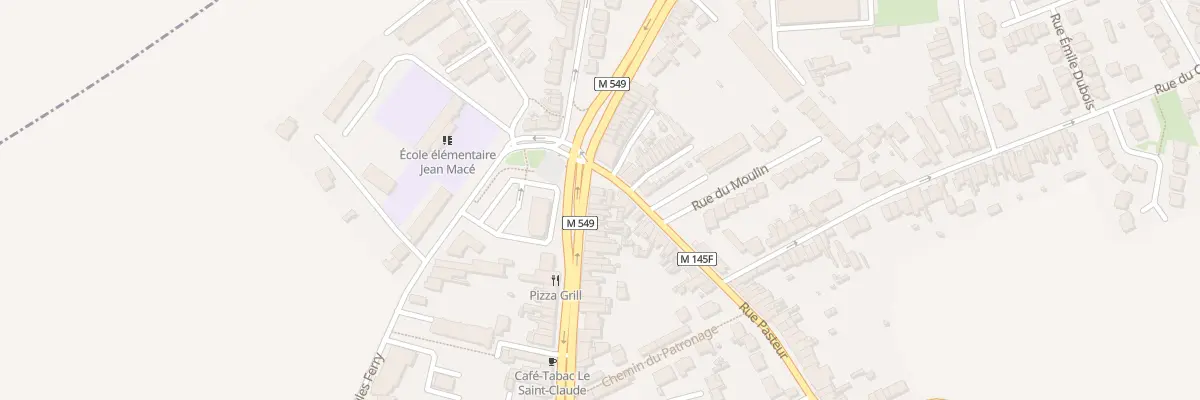 Plan du 89 Rue Clémenceau à Wattignies