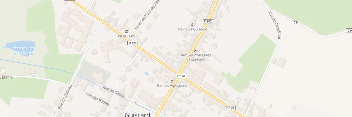 Plan du 27 Rue du Général Leclerc à Guiscard