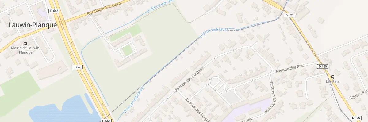 Plan du 233 Av des Sorbiers à Cuincy