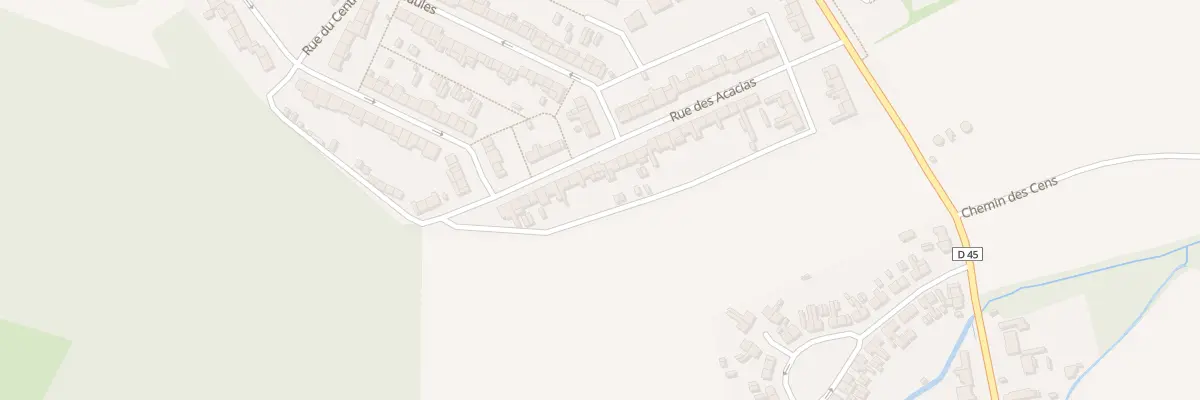 Plan du 37 Rue des Acacias à Corbehem