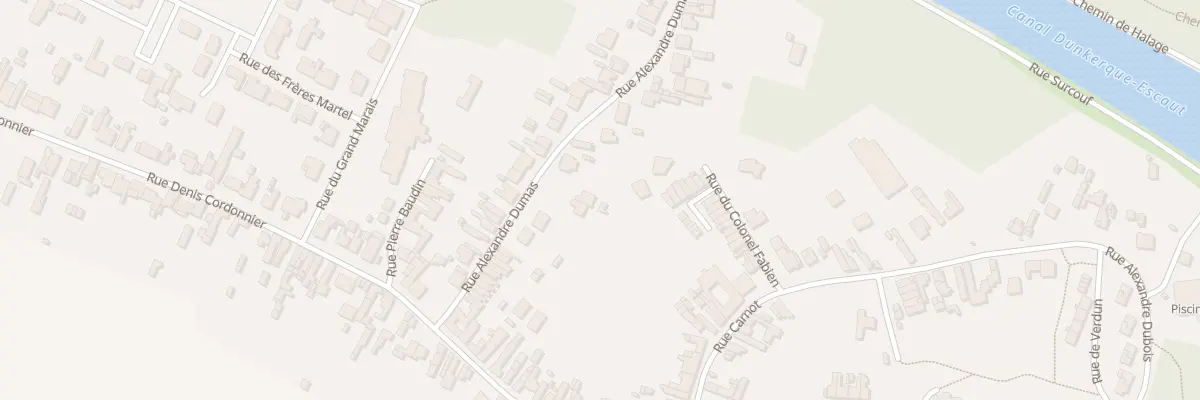 Plan du 36 Rue Alexandre Dumas à Auby