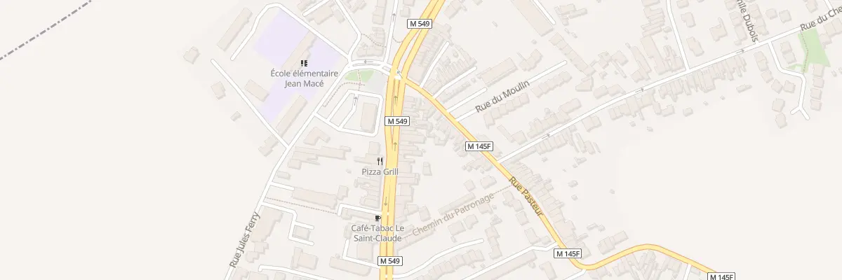 Plan du 105 Rue Clémenceau à Wattignies