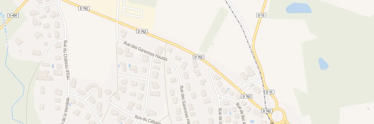 Plan du 18 Rue des Garennes Hautes à Sayat