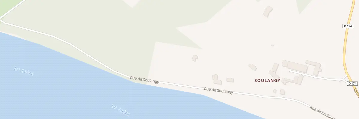 Plan du 14 Rue de Soulangy à Germigny-sur-Loire