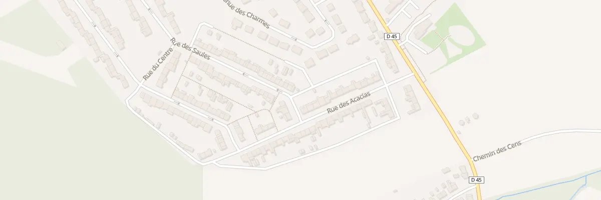 Plan du 26 Rue des Acacias à Corbehem