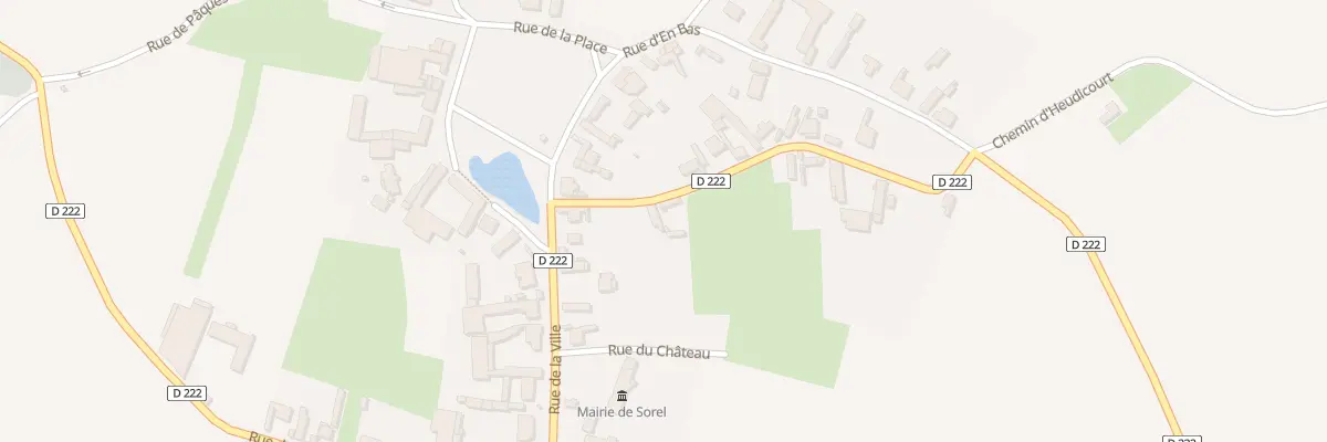 Plan du 6B Rue du Clerc à Sorel
