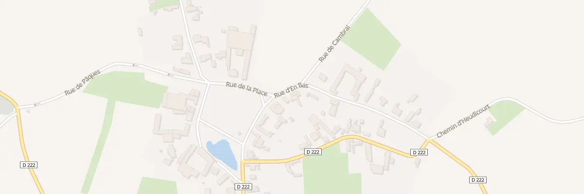 Plan du 4 Rue d’En-bas à Sorel