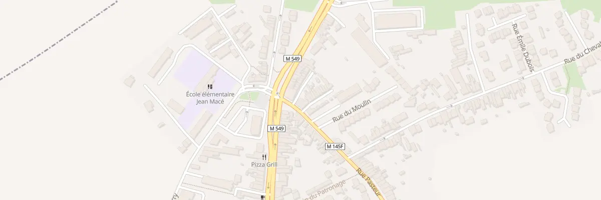 Plan du 1 Rue Pasteur à Wattignies
