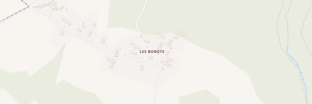 Plan du 5025 Les Borots à Combronde