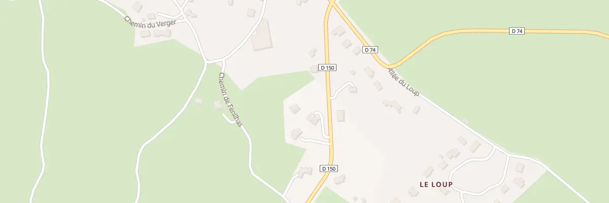 Plan du 5172 Bourg d’Olloix à Olloix
