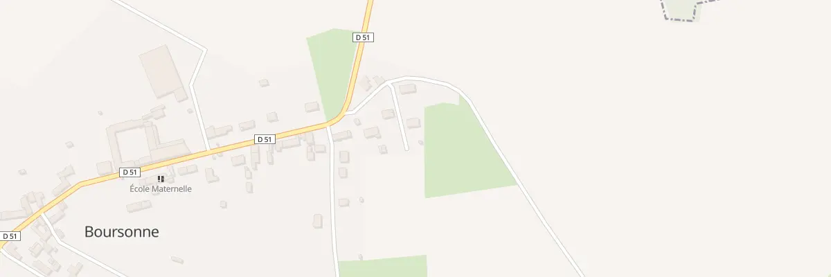 Plan du 1 Imp du Stade à Boursonne