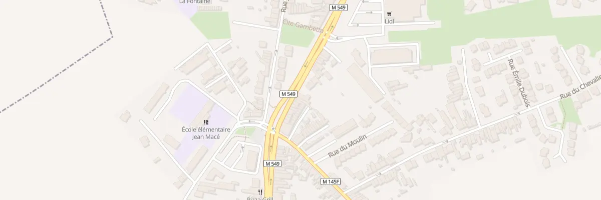 Plan du 61 Rue Clémenceau à Wattignies