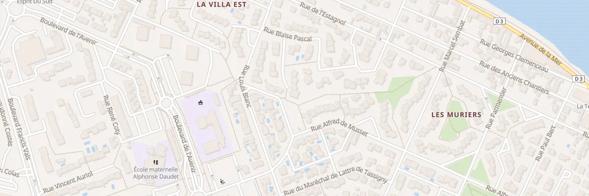 Plan du 88 Rue Louis Lumière à Port-la-Nouvelle