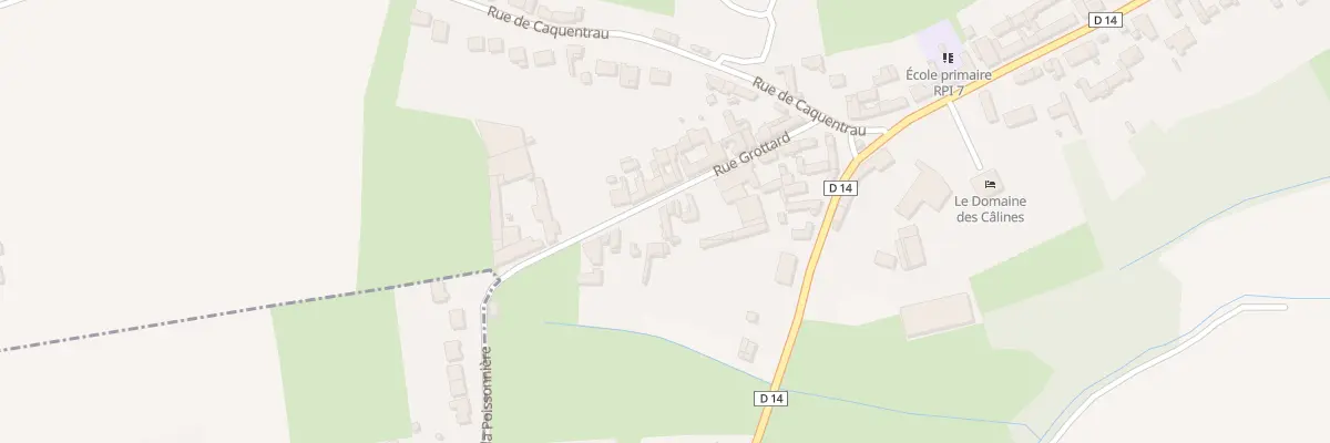 Plan du 7 Rue Grottard à Baralle