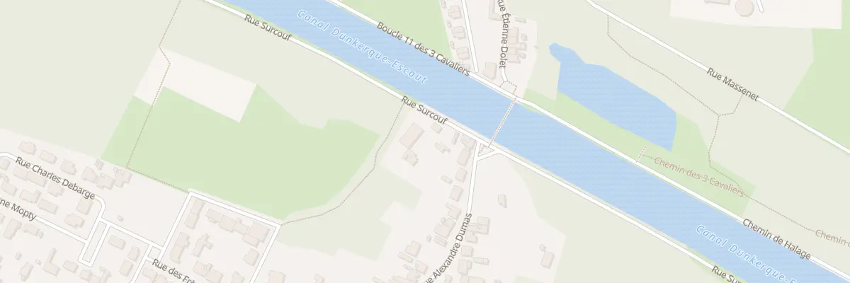 Plan du 17 Rue Surcouf à Auby