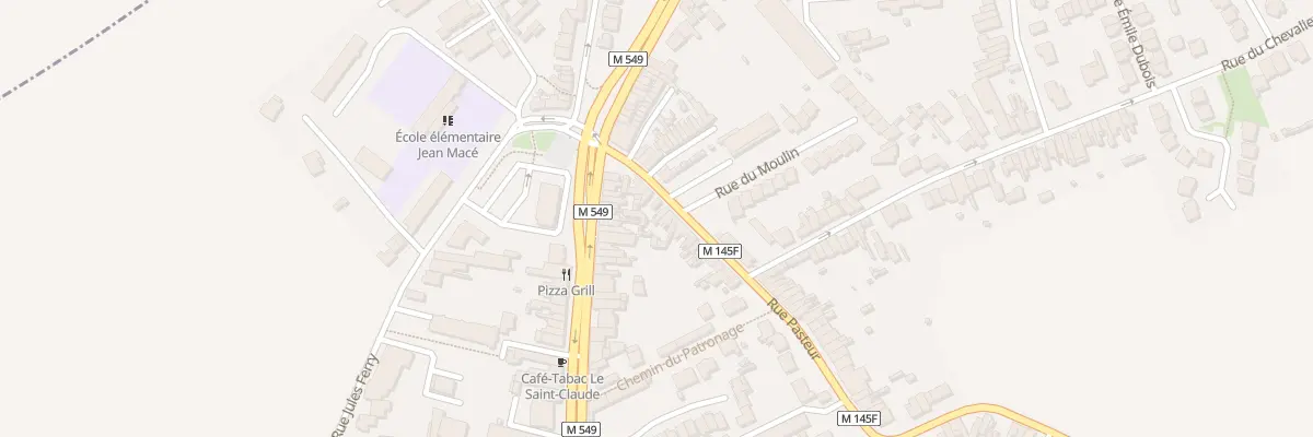 Plan du 8 Rue Pasteur à Wattignies