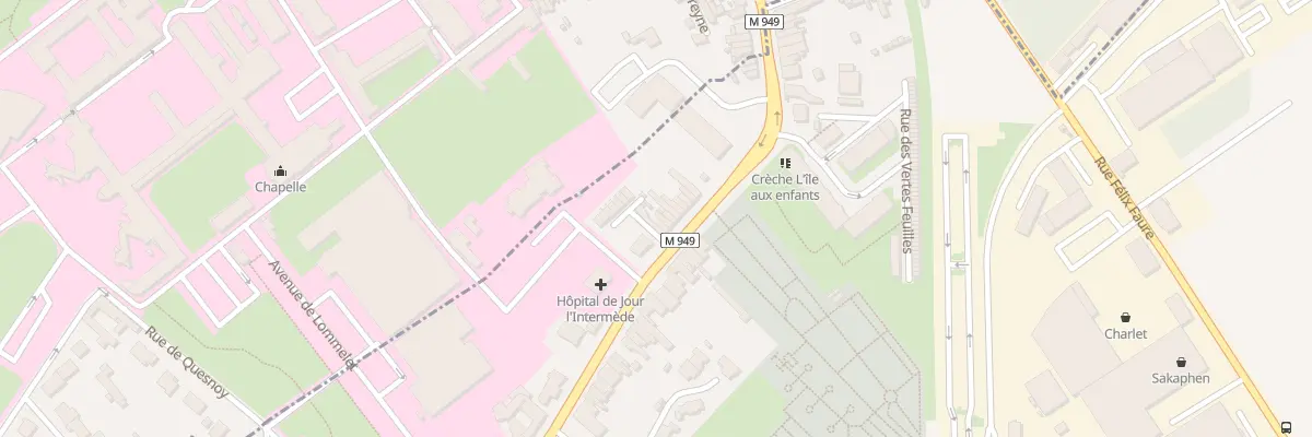 Plan du 233 Rue du Général Leclerc à Saint-André-lez-Lille
