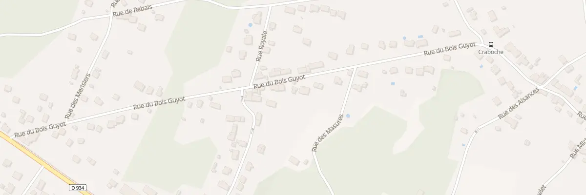 Plan du 468 Rue de Bois-Guyot à Mouroux
