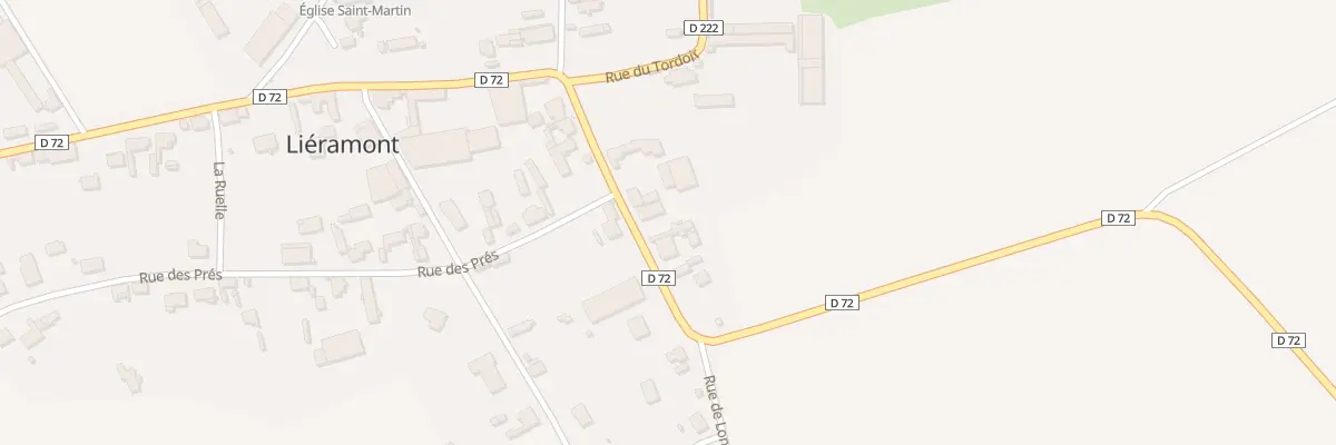 Plan du 4 Rue de Longavesnes à Liéramont