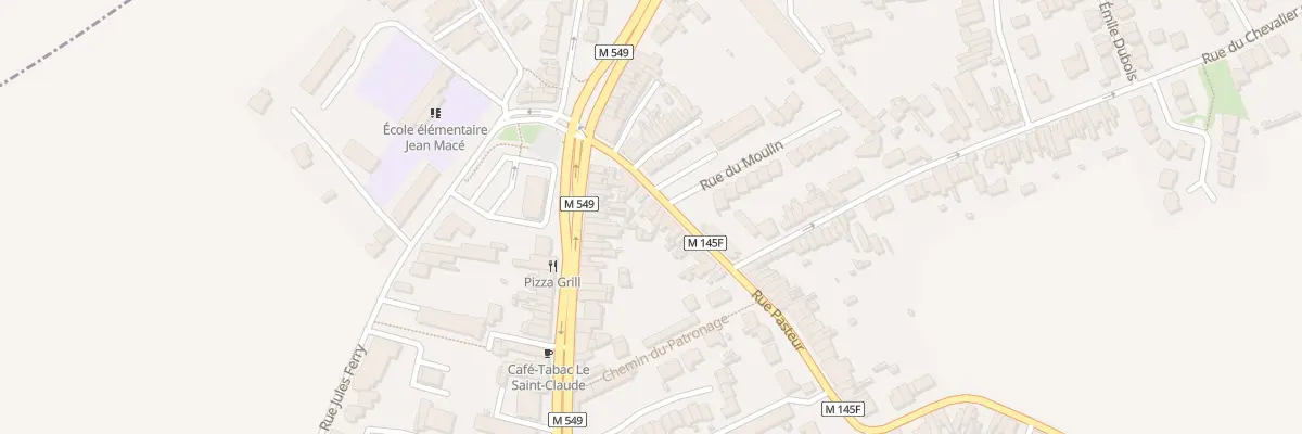 Plan du 10 Rue Pasteur à Wattignies
