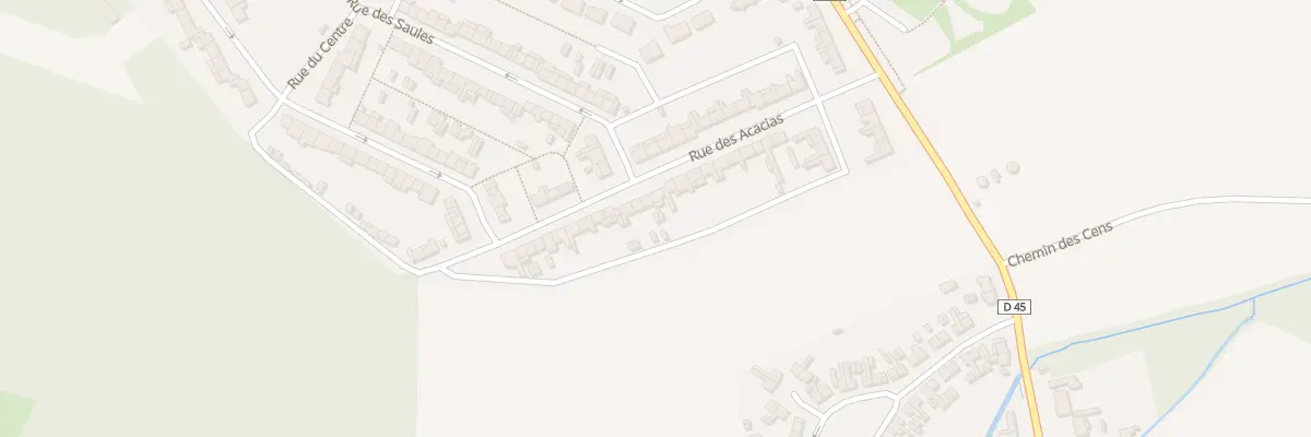 Plan du 29 Rue des Acacias à Corbehem