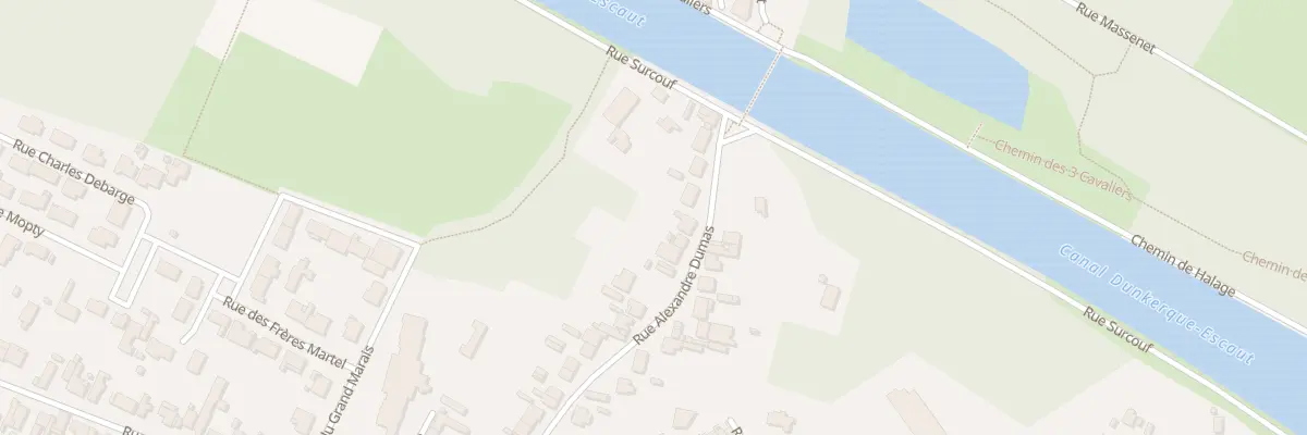 Plan du 65 Rue Alexandre Dumas à Auby