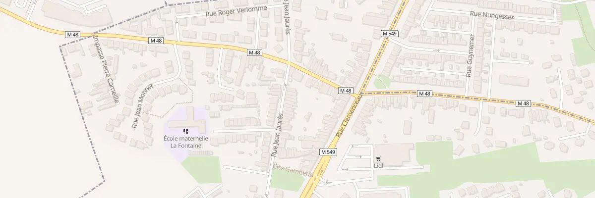 Plan du 29 Rue Jean Jaurès à Wattignies