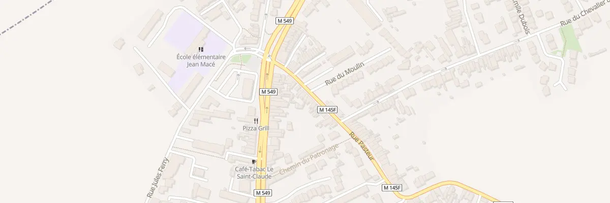 Plan du 12 Rue Pasteur à Wattignies