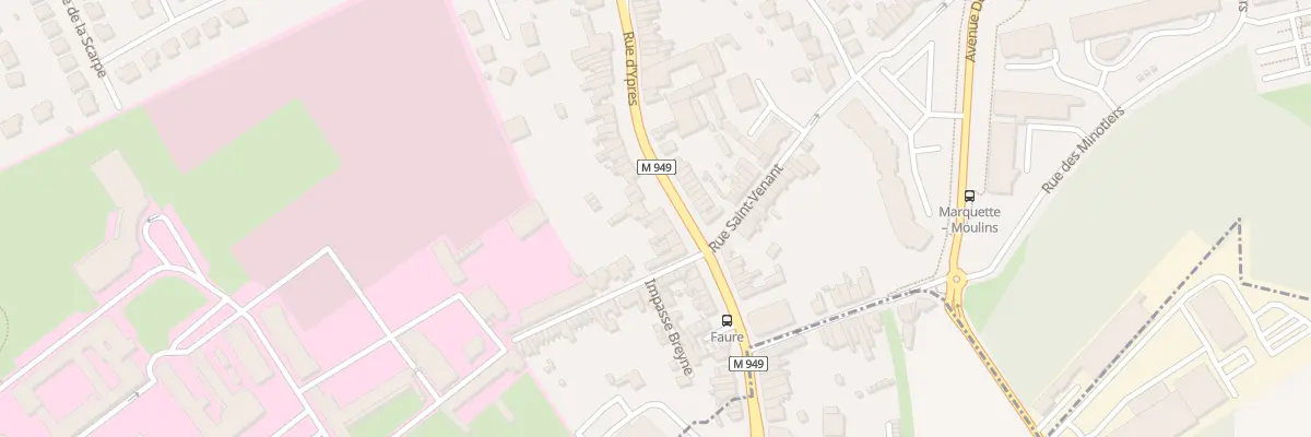 Plan du 224 Rue d’Ypres à Marquette-lez-Lille