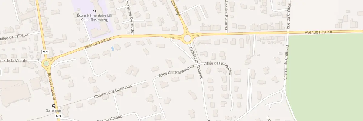 Plan du 2 Gravier du Robinet à Wervicq-Sud