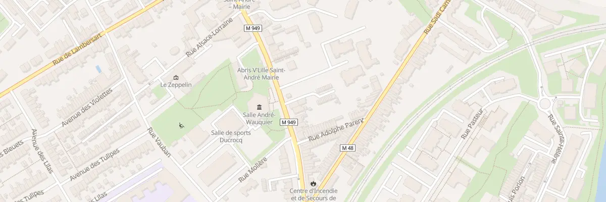Plan du 42 Rue du Général Leclerc à Saint-André-lez-Lille