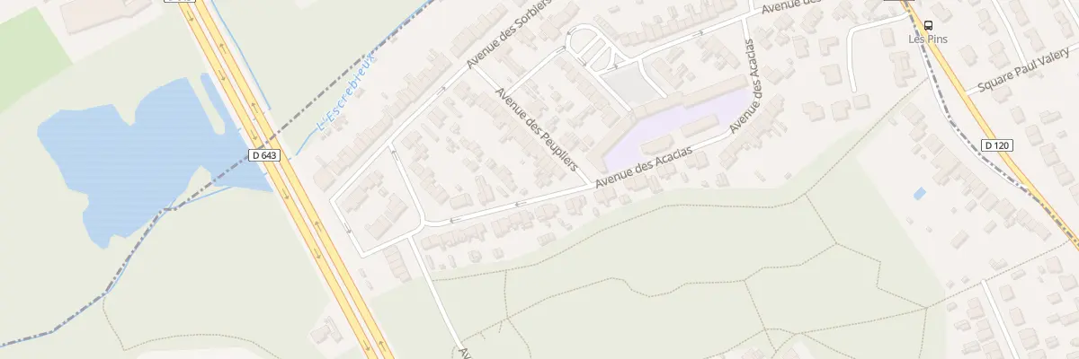 Plan du 31 Av des Peupliers à Cuincy