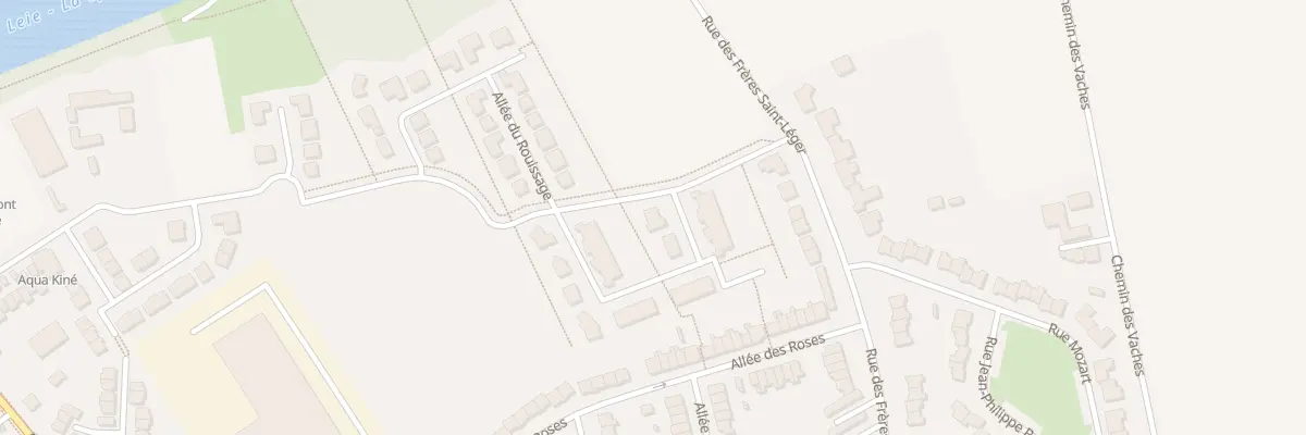 Plan du 15 All de la Vallée d’Or à Wervicq-Sud