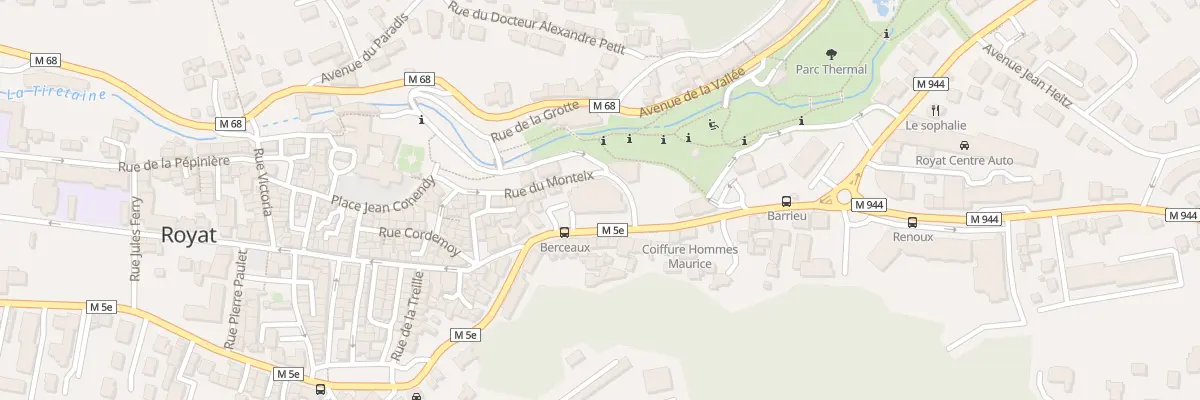 Plan du 10B Av Jean Jaurès à Royat