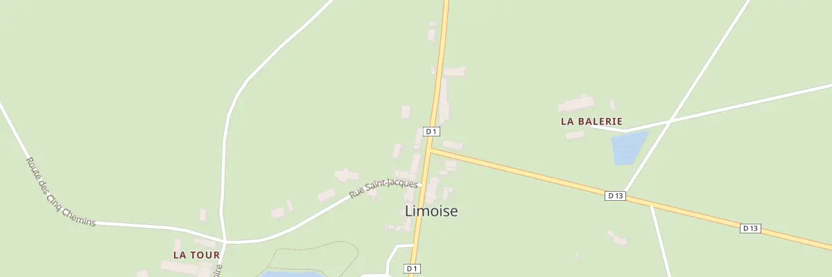 Plan du 27 Rte des Ormes à Limoise