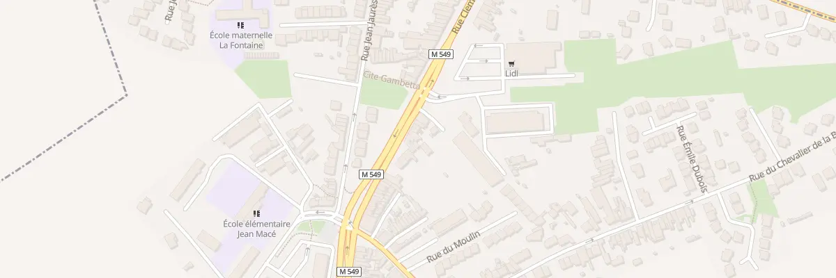 Plan du 49 Rue Clémenceau à Wattignies