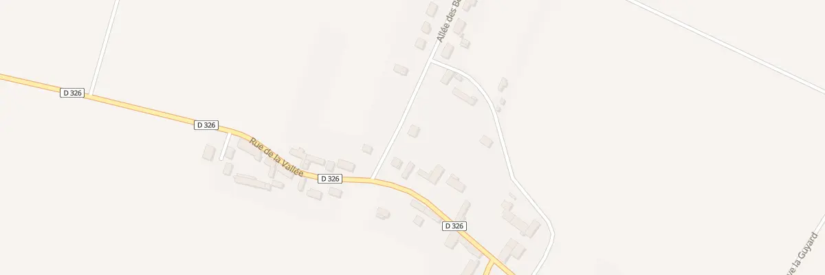 Plan du 4 All des Bois à Villethierry