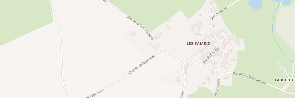 Plan du 5181 Les Bajaris à Saint-Hilaire-la-Croix