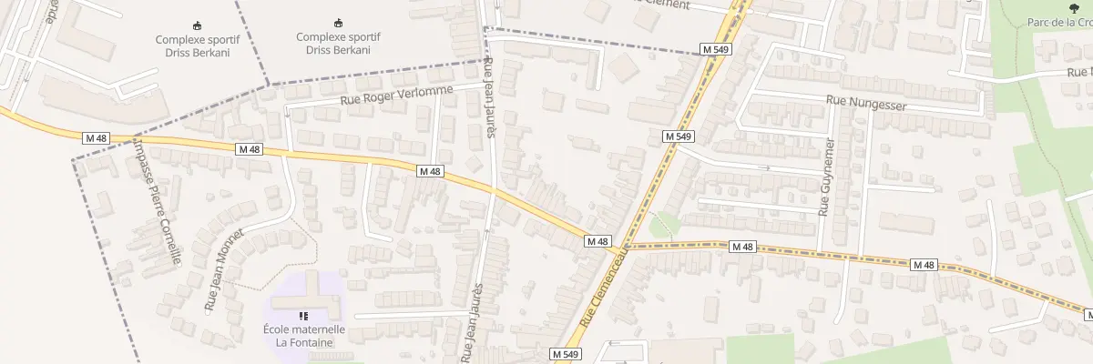 Plan du 16 Rue Philippe De Girard à Wattignies