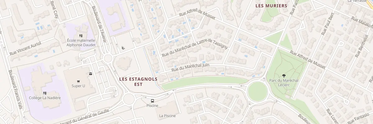 Plan du 266 Rue Marechal Juin à Port-la-Nouvelle