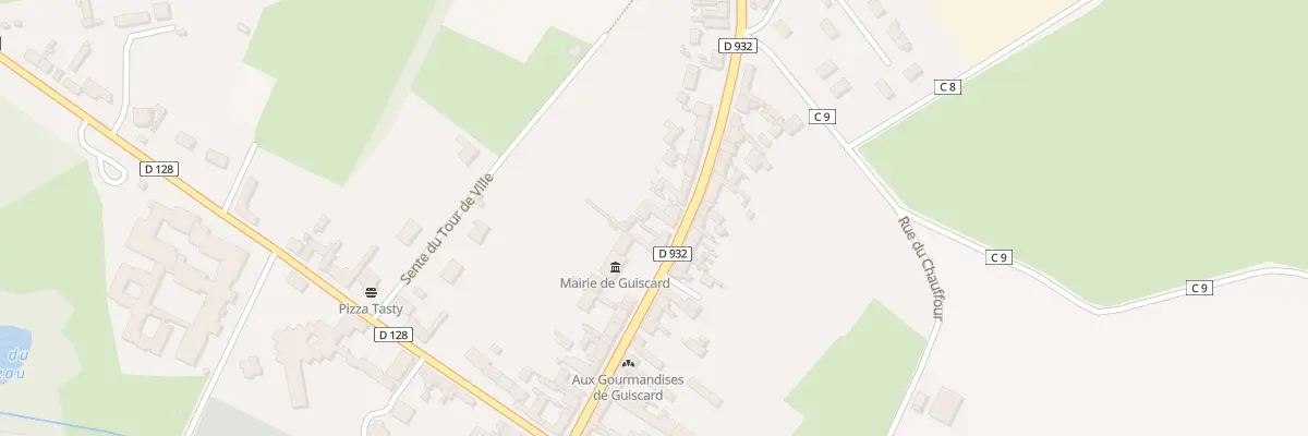 Plan du 169 Rue du Général Leclerc à Guiscard