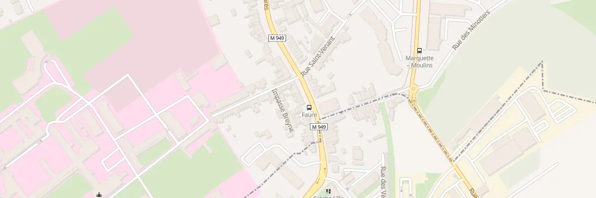 Plan du 242 Rue d’Ypres à Marquette-lez-Lille