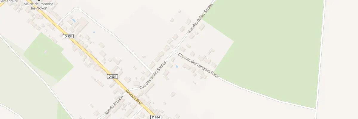Plan du 144 Rue des Belles Saules à Pontoise-lès-Noyon