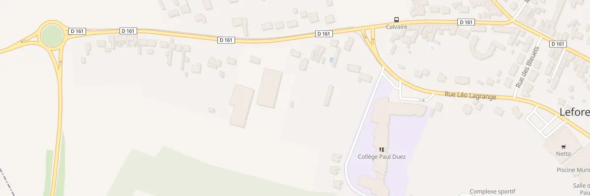 Plan du 377 Rue Casimir Beugnet à Leforest