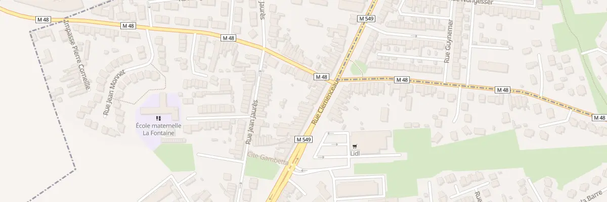 Plan du 70 Rue Clémenceau à Wattignies