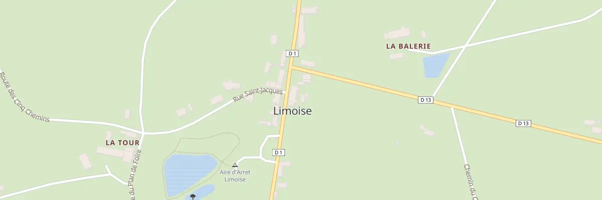 Plan du 12 Rte des Ormes à Limoise